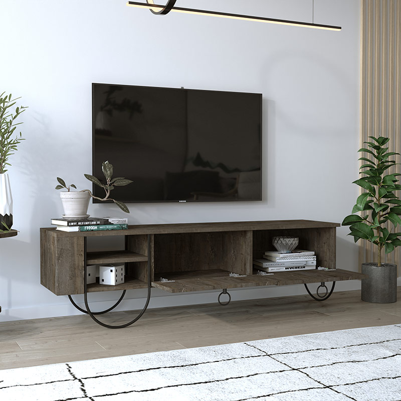 Adana Tv Stand - Dark Coffee