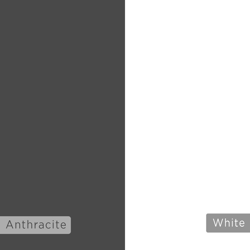 Cankırı Working Table - White - Anthracite