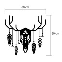 Didim Wall Art No:47 Deer Totem