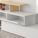 Midyat Hall Stand - White - Oak