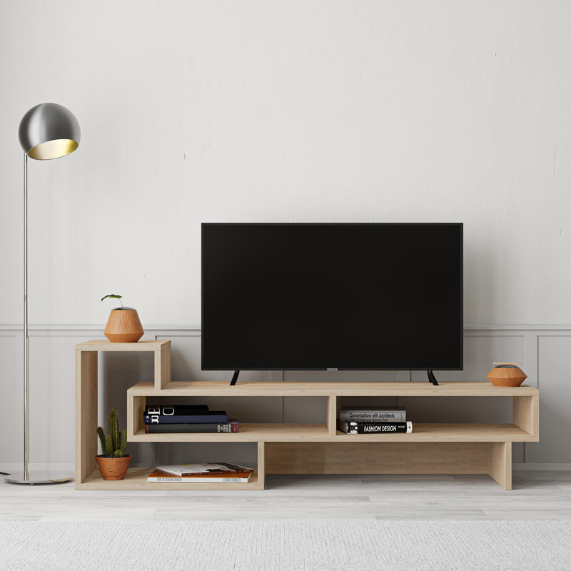 Bekbele Tv Stand - Oak