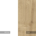 Reyhanlı Shelf - Oak - White