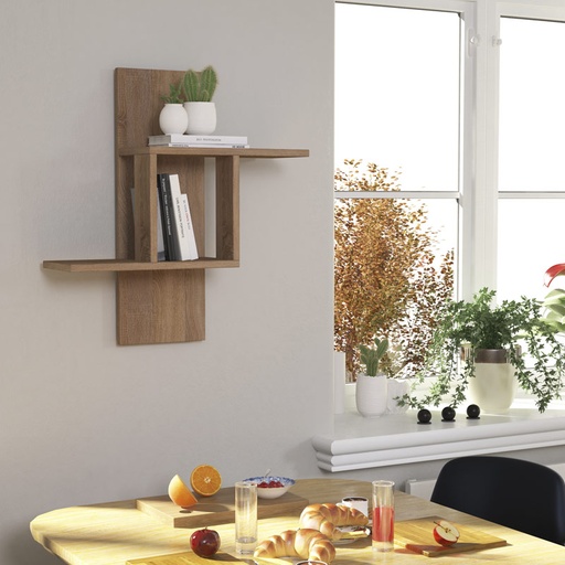 Suluova Shelf - Oak - Oak