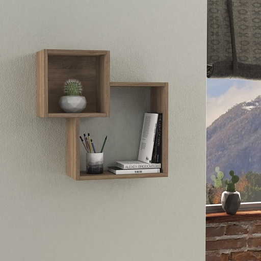 Bafra Shelf - Oak - Oak