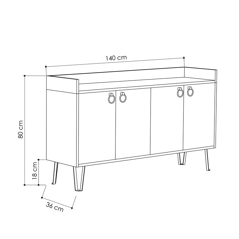 Manavgat Console Table