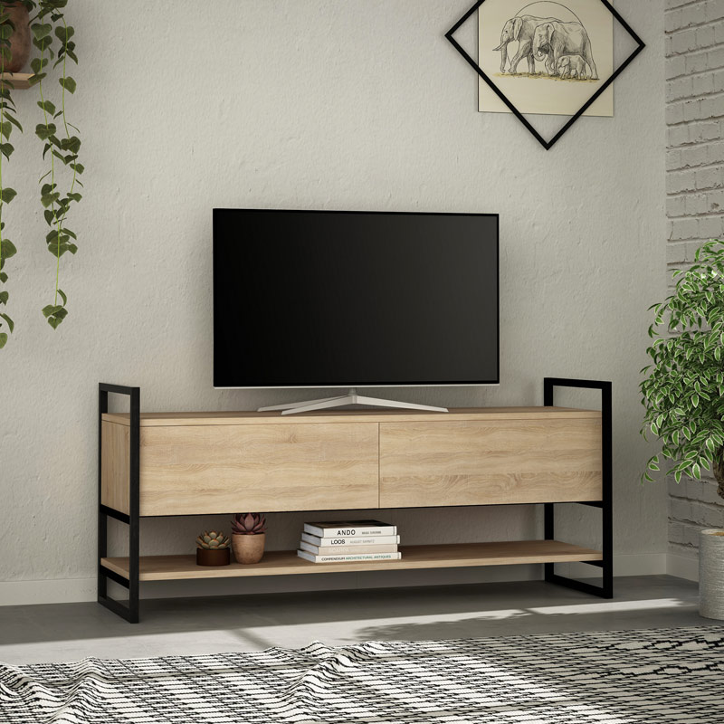 Burhaniye Tv Stand - Oak