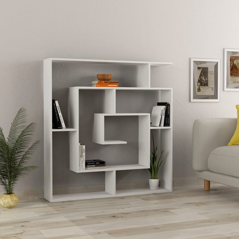 Adıyaman Bookcase - White