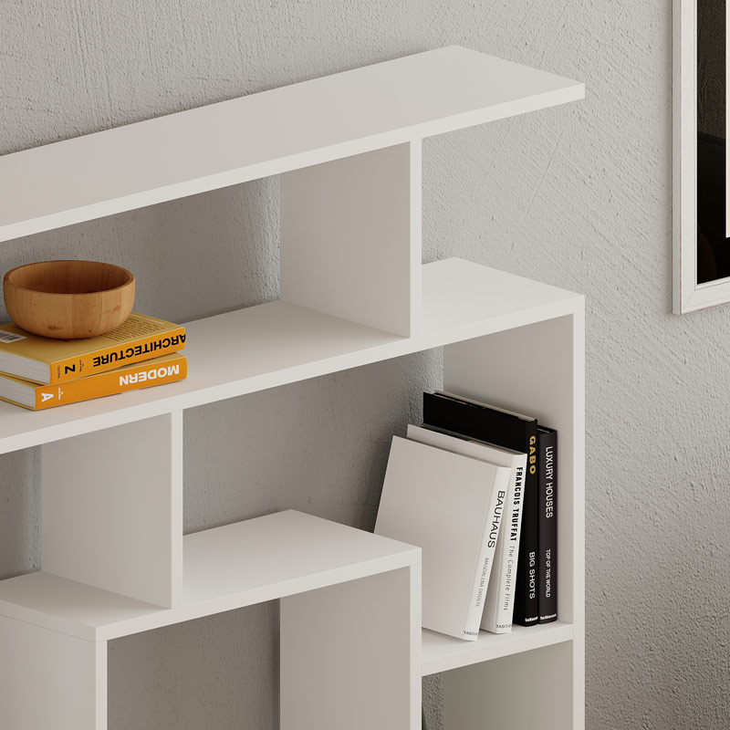 Adıyaman Bookcase - White