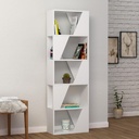 Kapaklı Bookcase - White