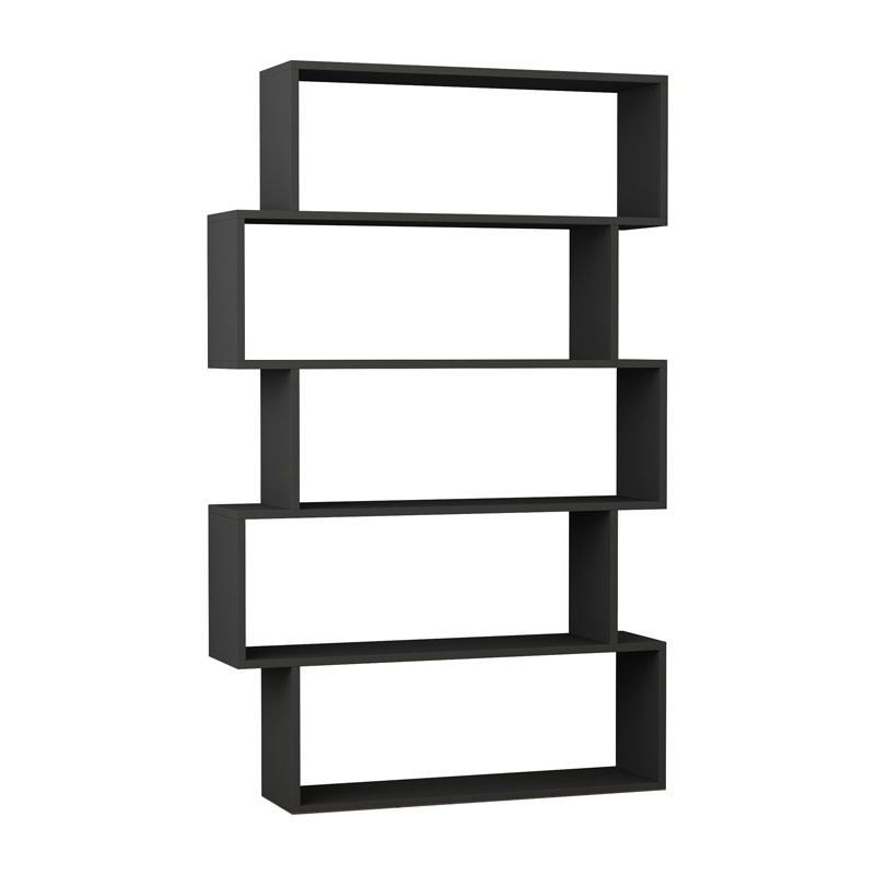 Kumluca Bookcase - Anthracite