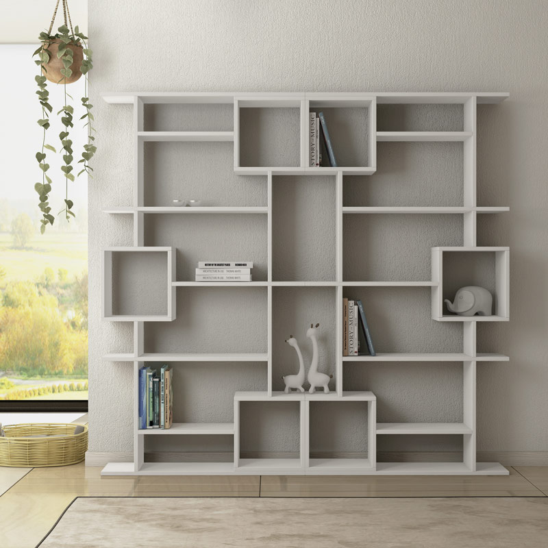 Kocaeli Bookcase - White