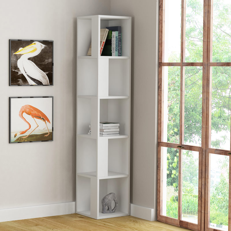 Amasya Bookcase - White