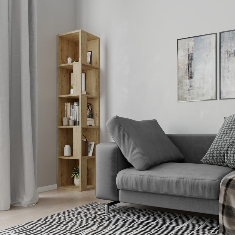 Amasya Bookcase - Oak