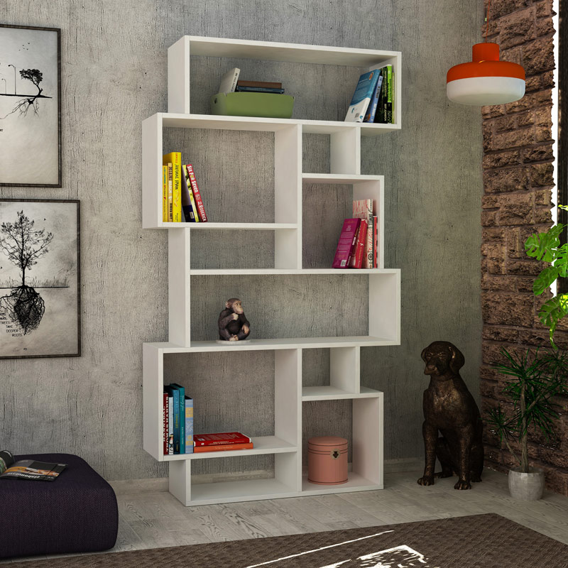 Sakarya Bookcase No.4 - Anthracite - Anthracite