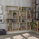 Malkara Bookcase - Oak