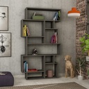 Malkara Bookcase - Dark Coffee