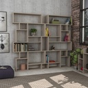 Malkara Bookcase - Light Mocha