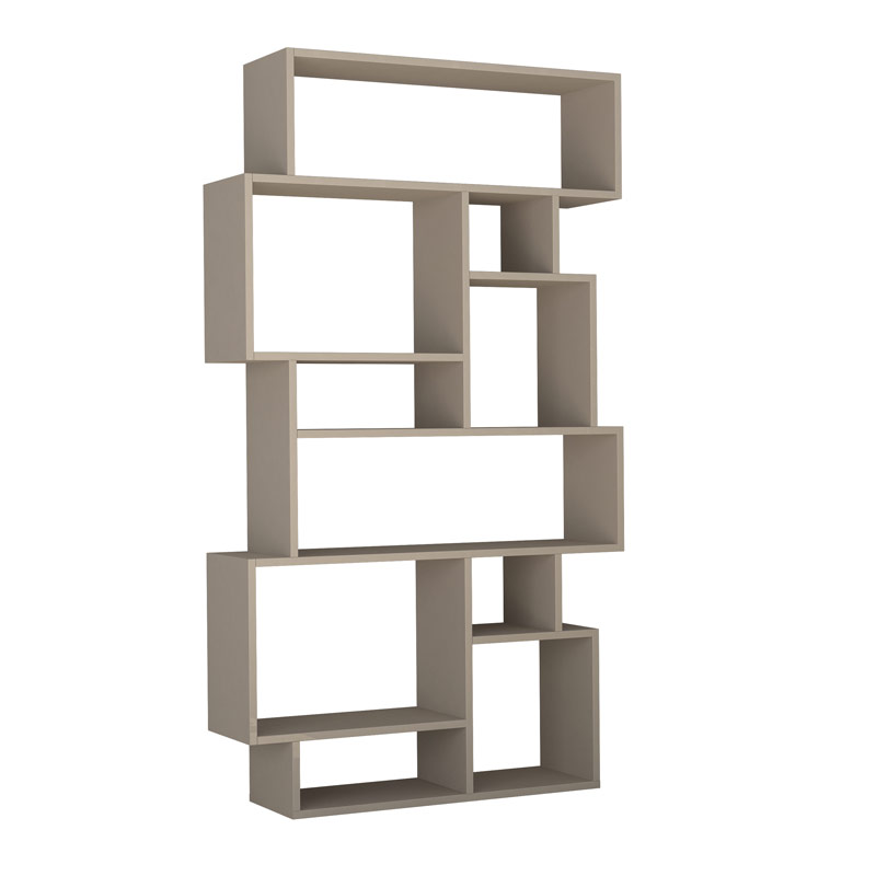 Malkara Bookcase - Light Mocha