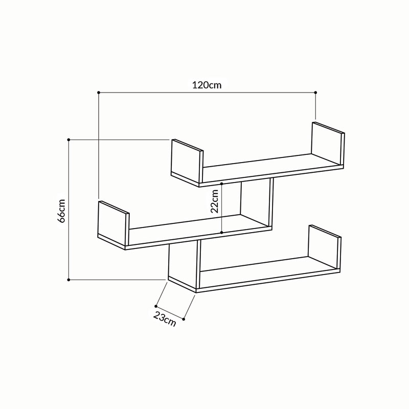 Osmaniye Bookcase - Light Mocha