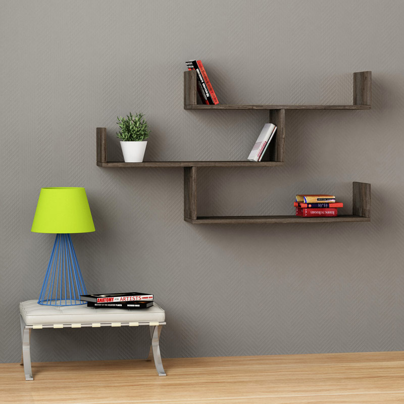 Osmaniye Bookcase Dark Coffee