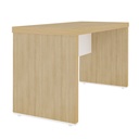  Aguas 1400 Desk - Light Oak/ White