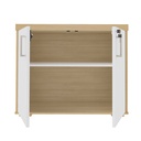  Aguas 2 Doors - Light Oak/ White