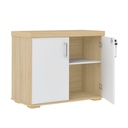  Aguas 2 Doors - Light Oak/ White