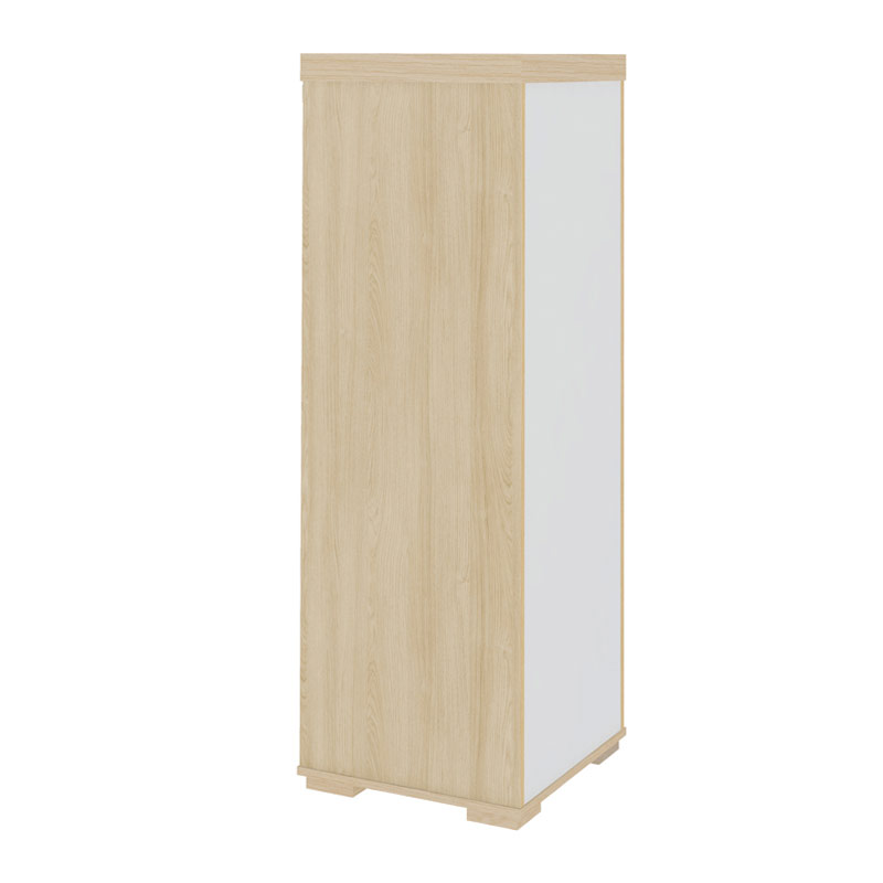  Aguas 4 Drawers File Cabinet II - Light Oak/ White