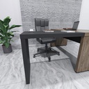  Aguas 890 Side Desk - Black