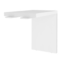  Aguas 890 Side Desk - White