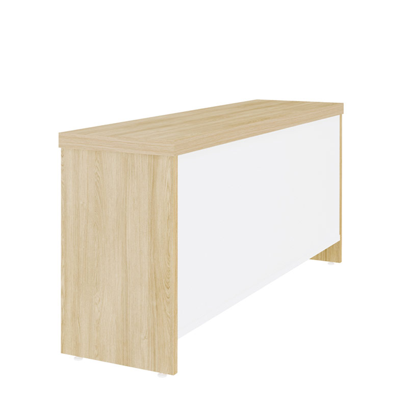  Aguas Cabinet With Drawers II - Light Oak/ White