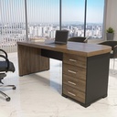  Aguas Desk With Drawers II LD 1775x805 - Charuto/ Black