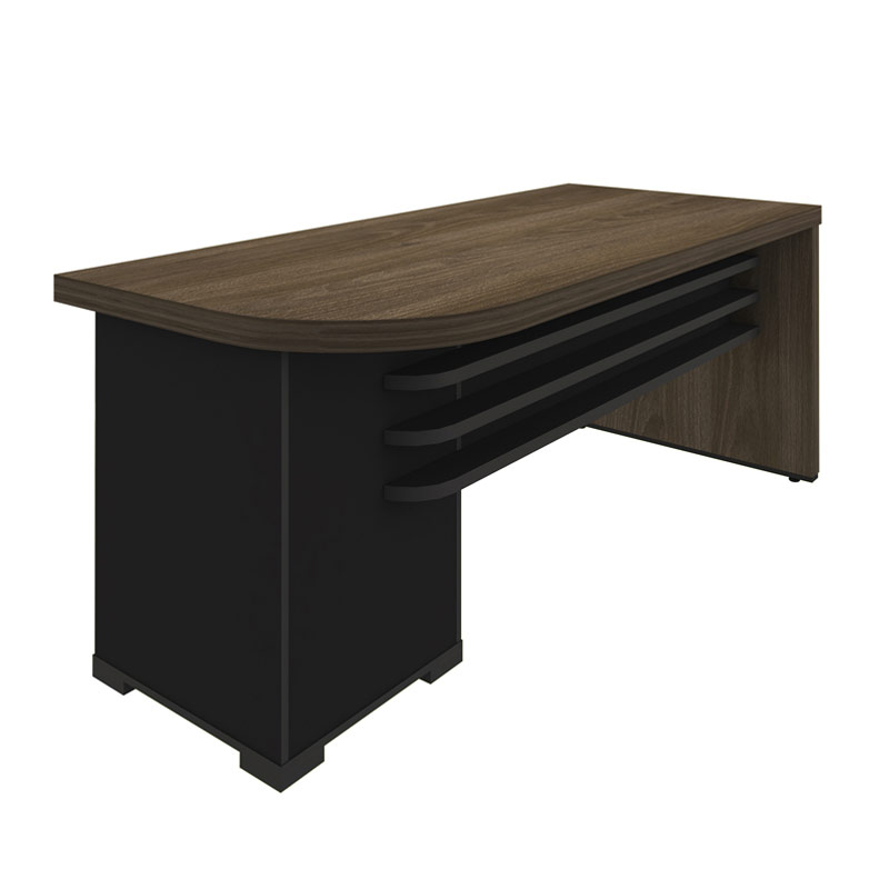  Aguas Desk With Drawers II LD 1775x805 - Charuto/ Black