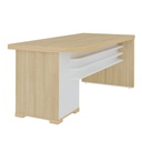  Aguas Desk With Drawers II LD 1775x805 - Light Oak/ White