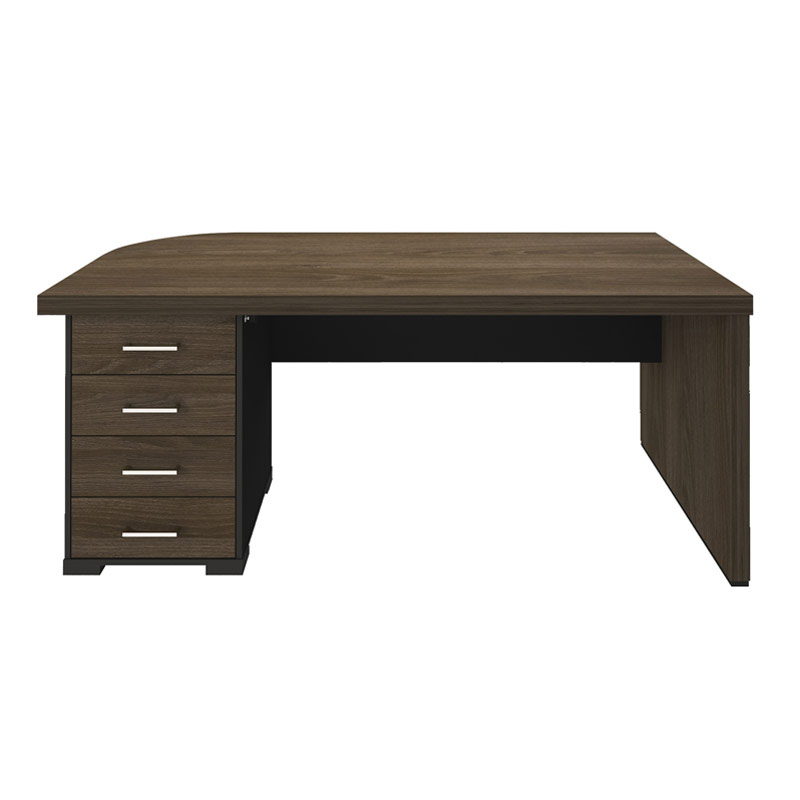  Aguas Desk With Drawers II LE 1775x805 - Charuto/ Black  