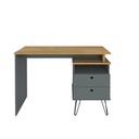  Bauru Desk - Elm/ Gray