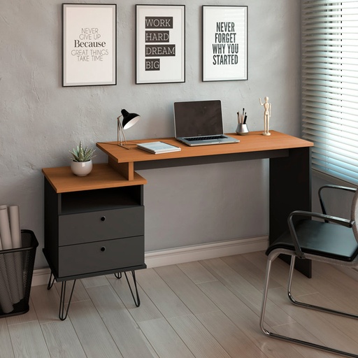  Arapiraca Desk - Freijo/ Black