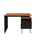  Bauru Desk - Freijo/ Black