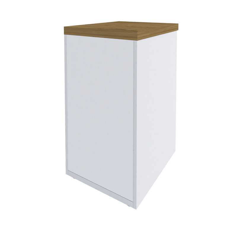  Belo Chest of 2 Drawers - Elm/ White