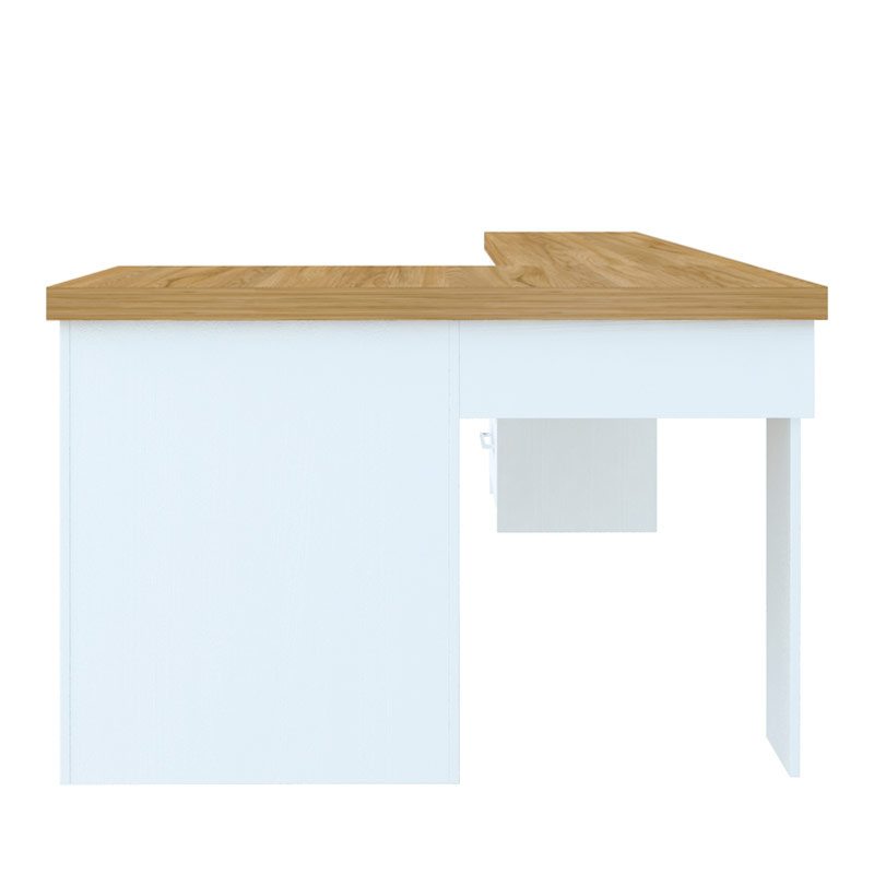  Betim Desk - Elm/ White