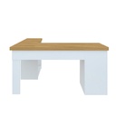  Betim Desk - Elm/ White