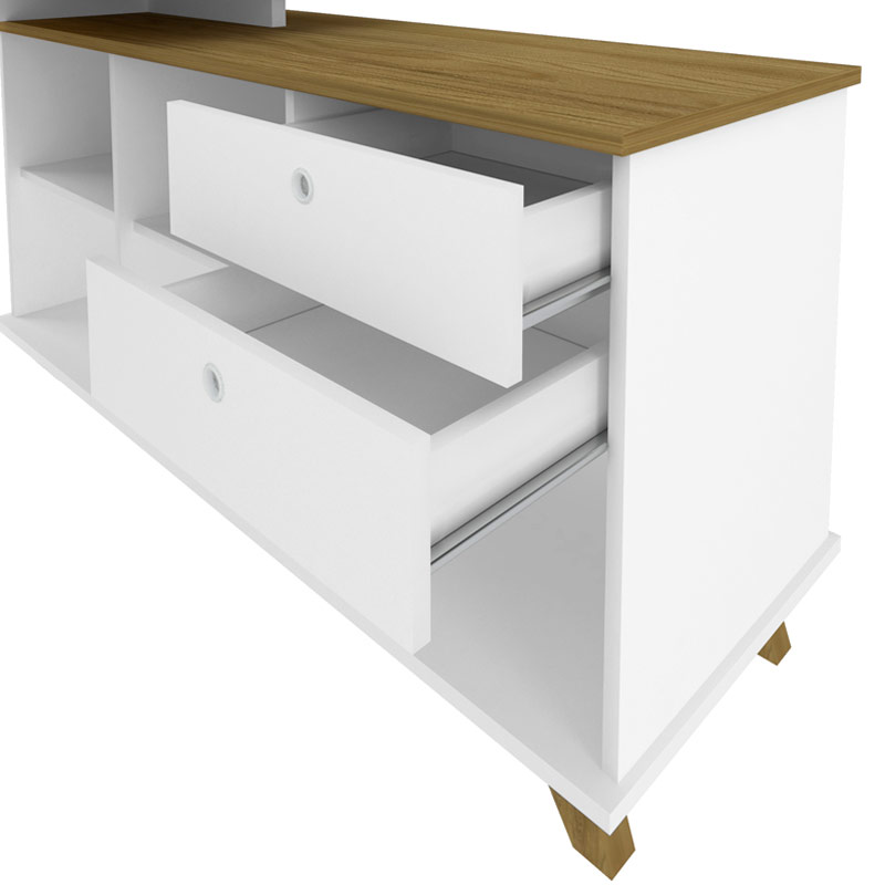  Cabo Desk - Elm/ White