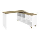  Cabo Desk - Elm/ White