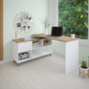  Cabo Desk - Elm/ White