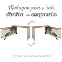  Cabo Desk - Elm/ White