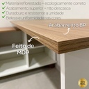  Cabo Desk - Elm/ White