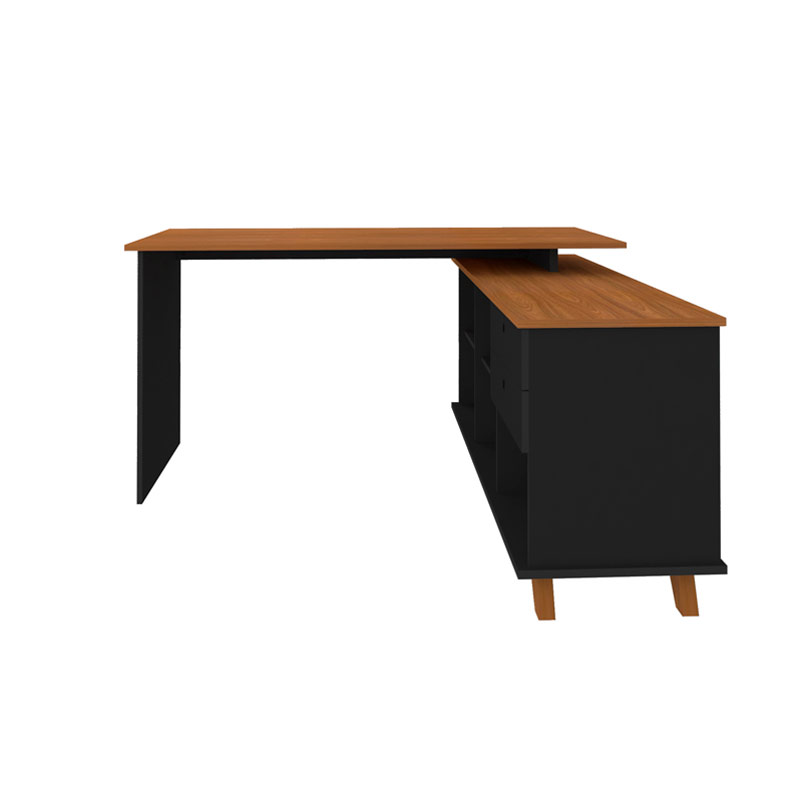  Cabo Desk - Freijo/Black