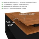  Cabo Desk - Freijo/Black