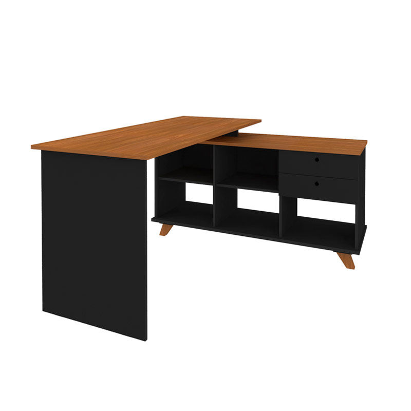  Cabo Desk - Freijo/Black