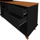  Cabo Desk - Freijo/Black